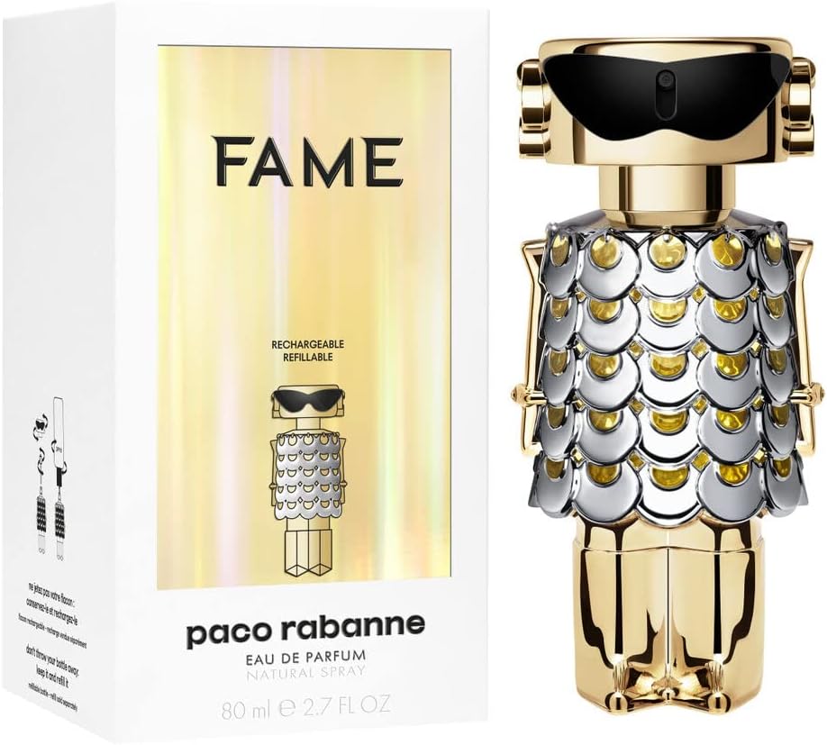 Paco Rabanne Fame Vegan Eau De Parfum Spray (Refillable - 80ml)